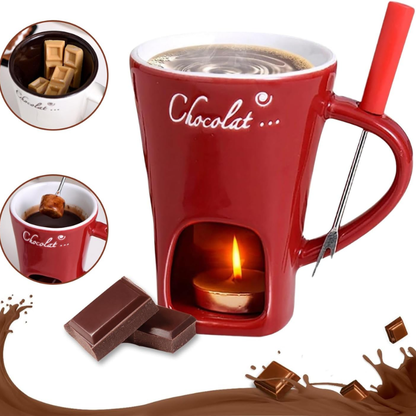 chocolate melting mug