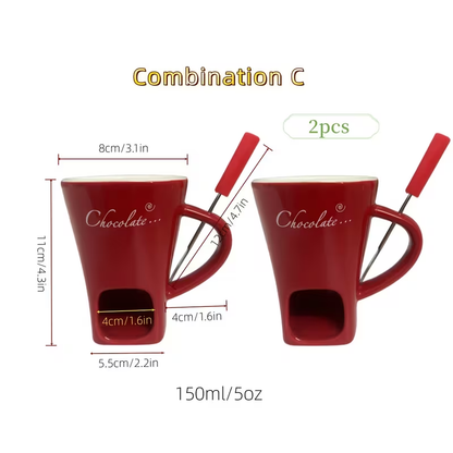 chocolate melting mug